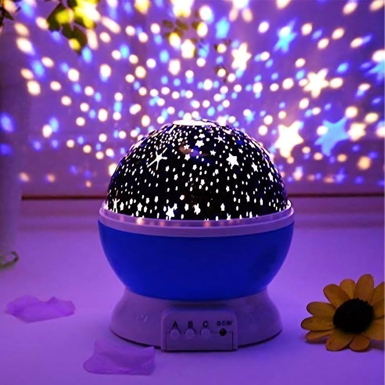 tar Master Projector Night Light – Romantic LED Sky Projector Lamp with USB Cable – Colorful Rotating Galaxy Light for Bedroom, Kids, and Home Décor (Assorted Color)